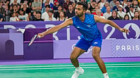 HS Prannoy Vs Jonatan Christie Live Score, Singapore Open: Indian Shuttler Fights Back In Second Game | Photo: PTI/Ravi Choudhary : HS Prannoy returns to compatriot Lakshya Sen